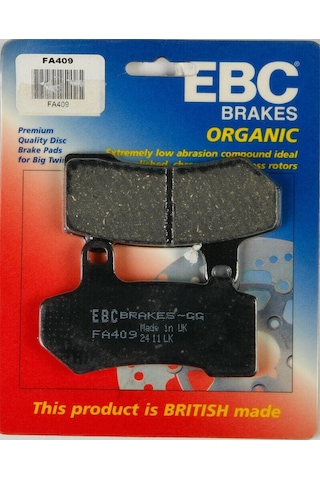 Ebc Fa409 2015-2022 Harley-Davidson Road Glide Special Arka Fren Balatası