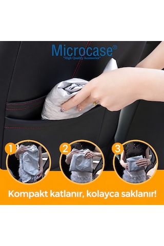 Microcase Universal Oto Çocuk Bebek Koltuğu Güneşlik Kir Toz Güneş Koruyucu Kılıf Al5641