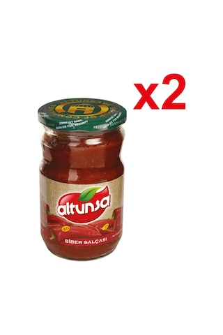 Altunsa Biber Salçası Acı 2 x 650 G