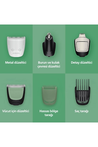 Philips 5000 Serisi 11in1,erkek Bakım Seti,yüz/saç/vücut Tıraş Makinesi,ıslak/kuru Kullanım,mg5932/15