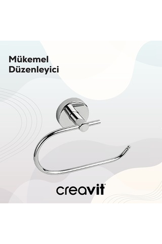 Creavit DR27004 Drop Kağıt Havluluk Krom