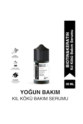 Naturaline Biotin & Keratin Kıl Kökü Saç Bakım Serumu 30 ML