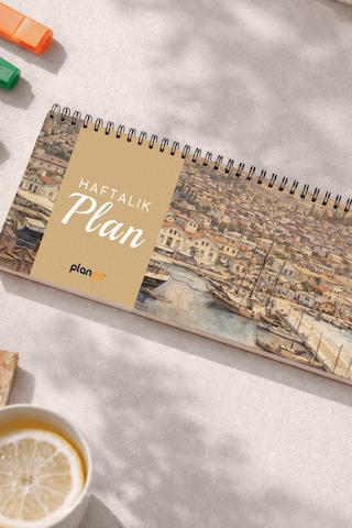 Tarihsiz Spiralli Haftalık Masaüstü Planlayıcı - İzmir - 10x30 Cm Plango Turkuaz Tarihsiz Spiralli Haftalık Masaüstü Planlayıcı - İzmir - 10x30 Cm Plango Turkuaz