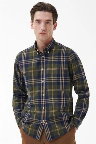 Barbour Erkek Edgar Tailored Gömlek Ol51 Olive-ol51 Olive Yeşil