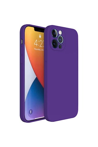 Apple Uyumlu iPhone 13 Pro Max Kılıf FitCase PremiumS Silikon Arka Kapak