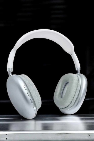 Ceylan Adam P9 Plus Kablosuz Kulak Üstü Bluetooth Kulaklık Beyaz Mikrofonlu Kulaküstü Kablosuz Kulak