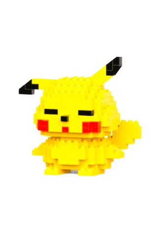 Twins Stars Bricks Pikachu Pokemon 3d Yapboz Puzzle Yapı