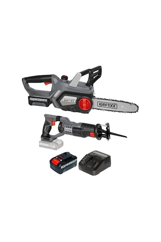 Kraftixx By Einhell Akülü Ağaç Kesme + Tilki Kuyruğu Set 2x3 Amper