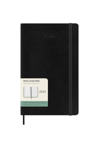 Moleskine Haftalık Planlayıcı, 12 Ay 2025 Için Notlar Için Yer Su Diğer