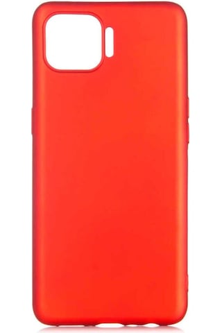 Oppo Reno 4 Lite Kılıf Zore Premier Silikon Kapak Kırmızı