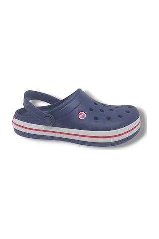 Zerhan Cflex 145 Unisex Lacivert Kırmızı Beyaz Sabo Terlik Sandalet Lacivert