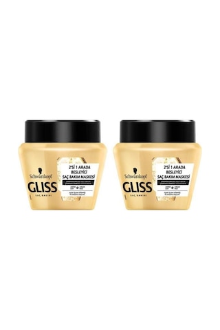 Gliss Ultimate Oil Elixir Saç Maskesi 2 x 300 ML