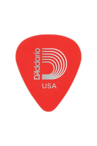 Daddario 1drd1 Gitar Penası 3 Adet Duralin Kırmızı