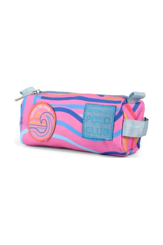 Cambridge Polo Club Wave Tek Bölmeli Unisex Çocuk Kalemlik Pembe