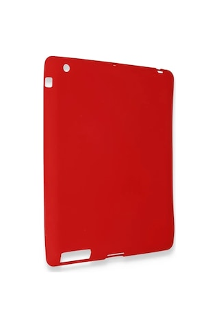 Apple İpad 4 9.7 Kılıf Evo Tablet Silikon - Kırmızı Aklby-bsva58 Diğer