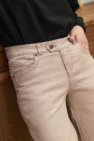 Neways 1067 Bol Paça Pantolon Pudra Çok Renkli
