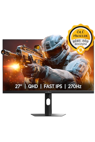 James Donkey Auren Q70 27'' 270hz 0.5ms Qhd 2k Fast Ips Rgb Pivot Gaming Monitör Ölü Piksel
