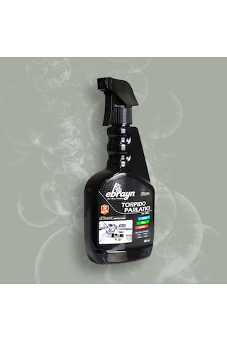 Ebrayn Torpido & Plastik Koruyucu Parlatıcı 500 Ml - Toz Tutmaz Kalkan 500 Ml