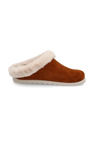 6010-brown Terlik/ Panduf Ev Kadın C3 Z53 Vf Fly Flot Cloth Woman Slıpper 6010-brown