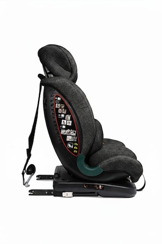 Locos 0-36 Kg 360 Derece Dönebilen İsofixli Çocuk Oto Koltuğu Siyah