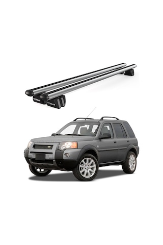 Pençe Land Rover Freelander 1997-2007 Ve Sonrası Uyumlu Gri Ara Atkı 109cm Port Bagaj Tavan Barı