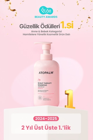 Hamilelere Özel Saç Dökülmesi Karşıtı Nazik Şampuan Atopalm Maternity Care Scalp Therapy Shampoo