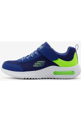 Skechers Bounder - Tech Büyük Erkek Çocuk Mavi Spor Ayakkabı 403748l Bllm