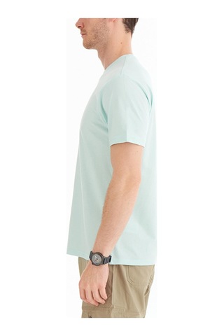 Columbia Csc Basic Big Logo Brushed Erkek Kısa Kollu Tişört-4103 Buz Yeşili