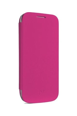 Cellular Line Galaxy S4 Mini İle Uyumlu Flip Book Kılıf Pembe Backbookgals4mınp