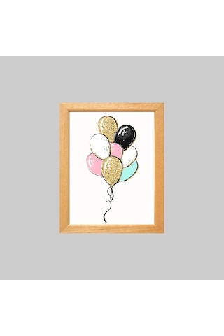 Ti-play Uzun Gece 60x90cm Modern Samuray Pvc Çerçevesiz Tablo