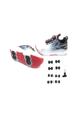 Cool Wheel Çocuk Işıklı Tekerlekli Sneaker Siyah