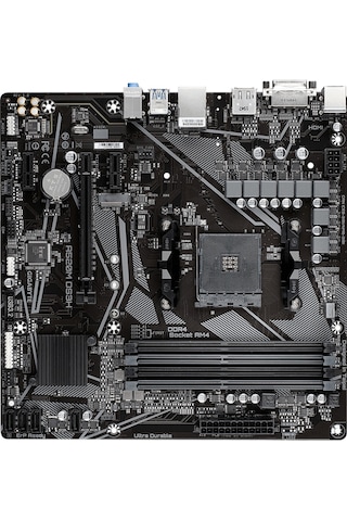 Gigabyte A520M DS3H AMD A520 4400 MHz (OC) DDR4 Soket AM4 mATX Anakart