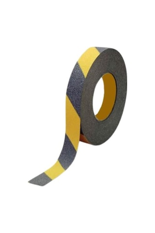 Bay-Tec Mk0842 Kaydırmaz Zemin Bandı Sarı-Siyah 25Mmx15Mt (552852204)