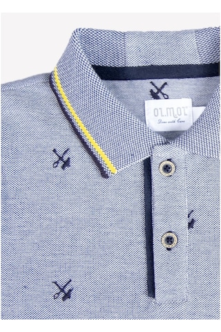 Erkek Çocuk Polo Yaka T-Shirt - Scott Mavi