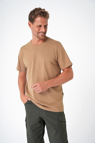 Mecanık Casual Neo Organic T-shirt Camel