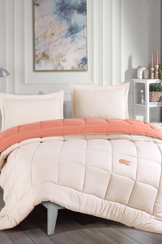 Elart Violet Comfort Uyku Seti Çift Kişilik Ekru Ekru