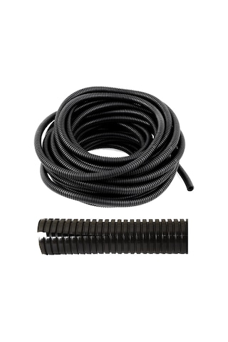 10mm Yarıklı Spiral Hortum Kablo Gizleme İzolasyon Borusu Esnek S