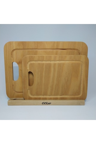 Ahşap Kesme Tahtası 2’Li Ahşap