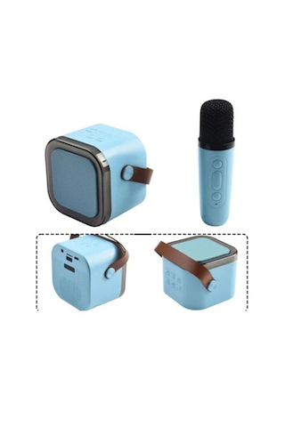 Vothoon KN-16 Kablosuz Mikrofonlu RGB Karaoke Bluetooth Hoparlör