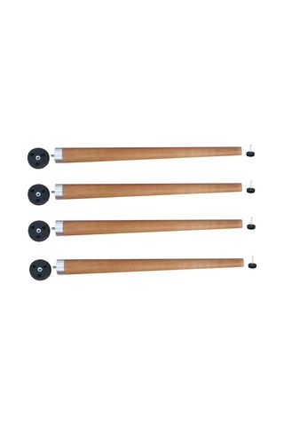 Depolife Gürgen Konik Ahşap Ayak Vidalı Pabuç Montaj Aparatlı 15 Derece Eğ (292216678)