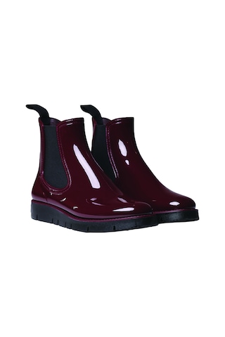 Vı Burgundy Bot Yağmur Kadın Colorado-x Toni Pons Raın Boots In Glossy Rubber Kırmızı