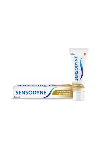 Sensodyne Tam Koruma Ve Beyazlatıcı Diş Macunu 50 Ml 2li