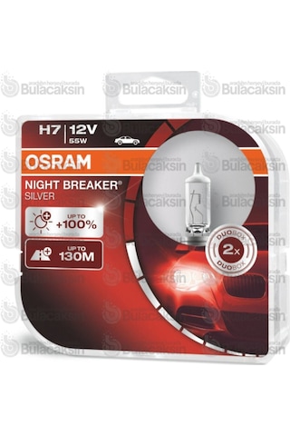 Night Breaker Silver H7 Ampul 64210nbs +100% Fazla Işık