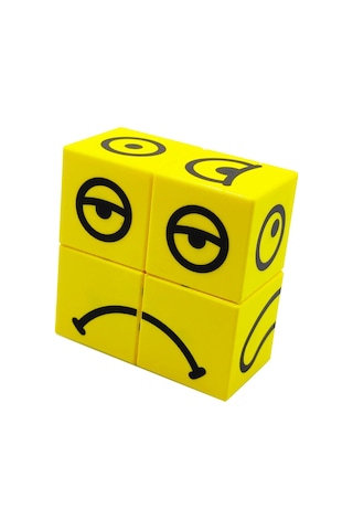 Küpss Manyetik Bloklar Puzzle Suratlar Mıknatıslı Küp