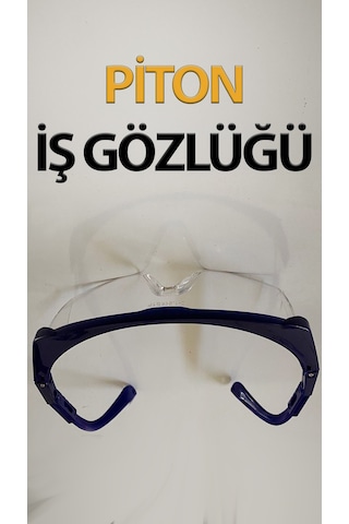 İş Güvenliği Gözlüğü Koruyucu Gözlük Şeffaf