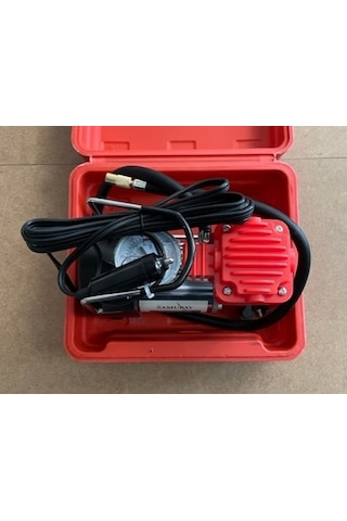 Samuray 12volt Mini Kompresör Güçlü Araç Kompresörü 100psi