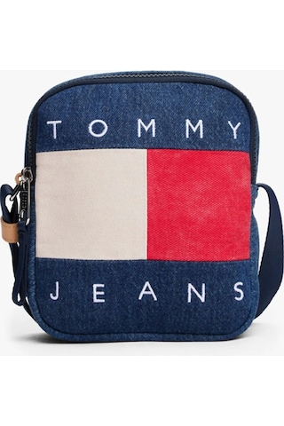 Tommy Jeans Tjm Archive Denim Reporter Erkek Mavi Çanta Am0am138141af Mavi