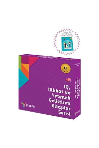 9'Lu Set 5+ Yaş + Pingu ile Yeni Dünya Kitabı Hediye