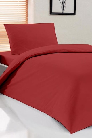 Çeyiz Diyarı Pure Tek Kişilik Nevresim Takımı Kırmızı (541542287)