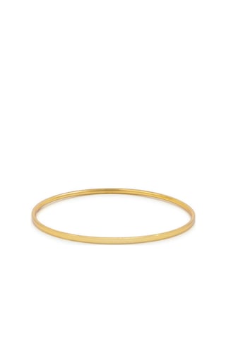 Altın Kaplama 2 Mm İmitasyon Kibrit Çöpü Bilezik Blz-3128 Gold